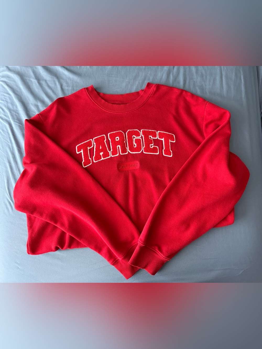 Target Red Adult Crewneck Sweater